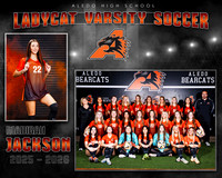 2025 ALEDO Ladycat Soccer Memory Mate Madigan