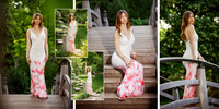 06 07 pink flower Dress