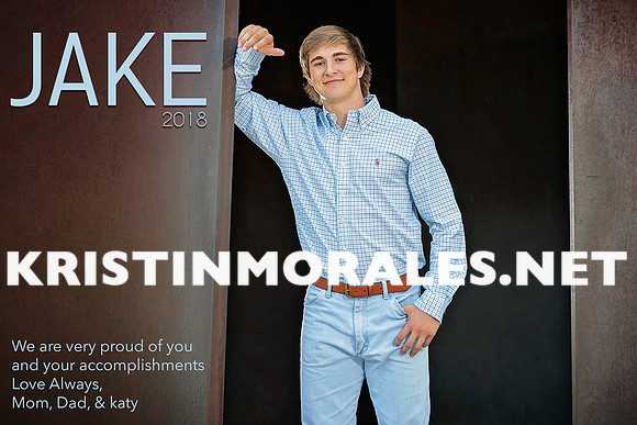 Jake McLendon half page yearbook ad v2