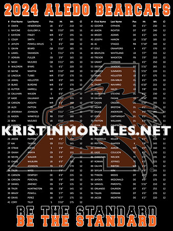 2024 Varsity Football Roster