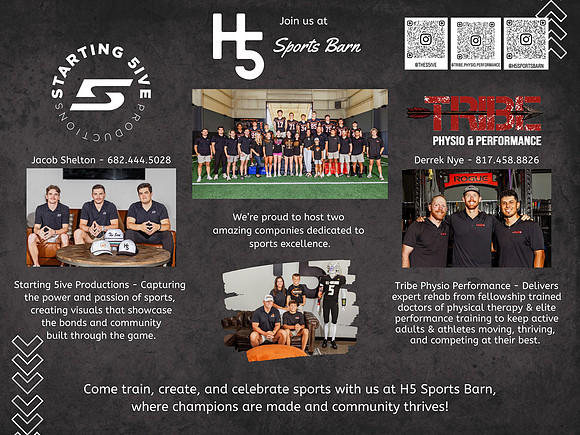 H5 Sports Barn (7.5 x 10 in)