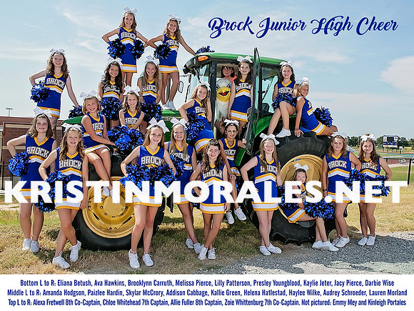 Brock Junior High Cheere