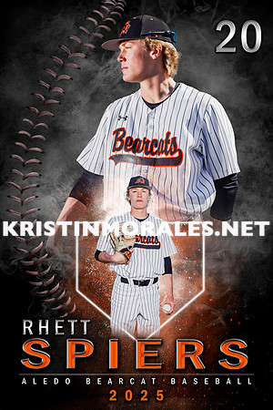 MVP Vertical 2x3 Aledo Baseball 20
