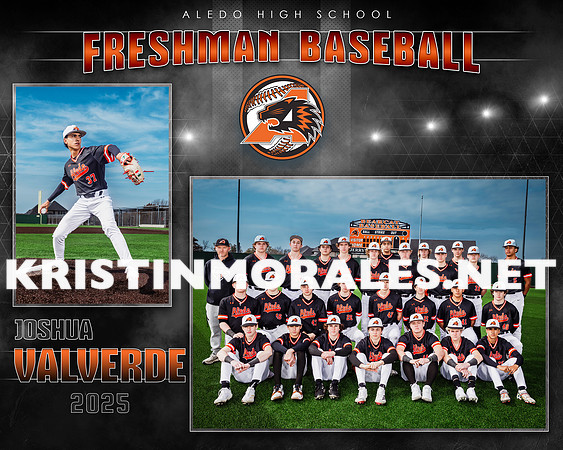 2025 ALEDO Freshman Baseball Memory Mate