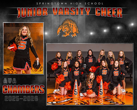 2025 SPRINGTOWN JV cheer Memory Mate K